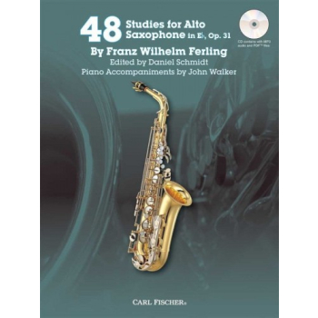 48 Studies for Alto Saxophone + CD, Carl Fischer